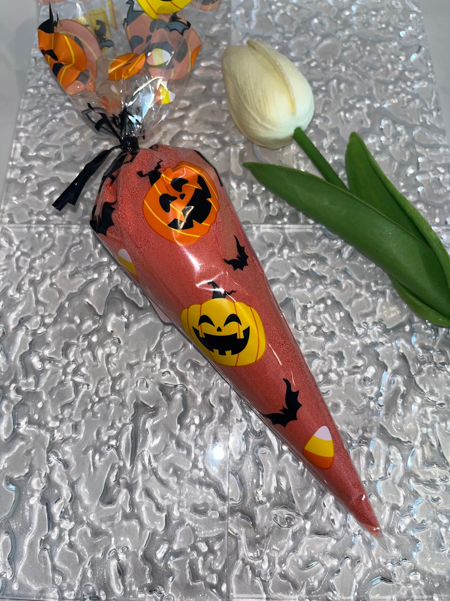 Lovely Spell Bath Dust Cone - Halloween Packaging
