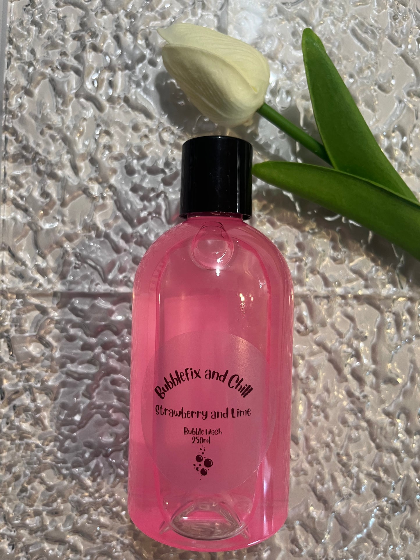 Strawberry and Lime Bubble Wash