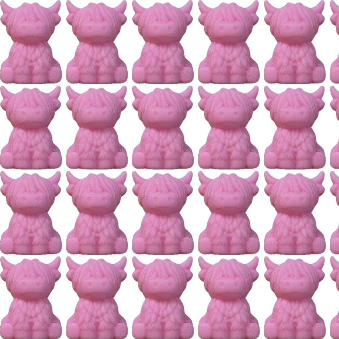 Small Pink Highland Cow Soap Bar