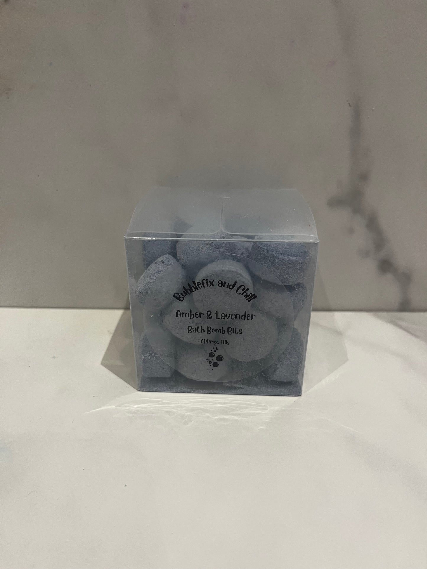 Mini Bath Bomb Bits Gift Set - Amber & Lavender