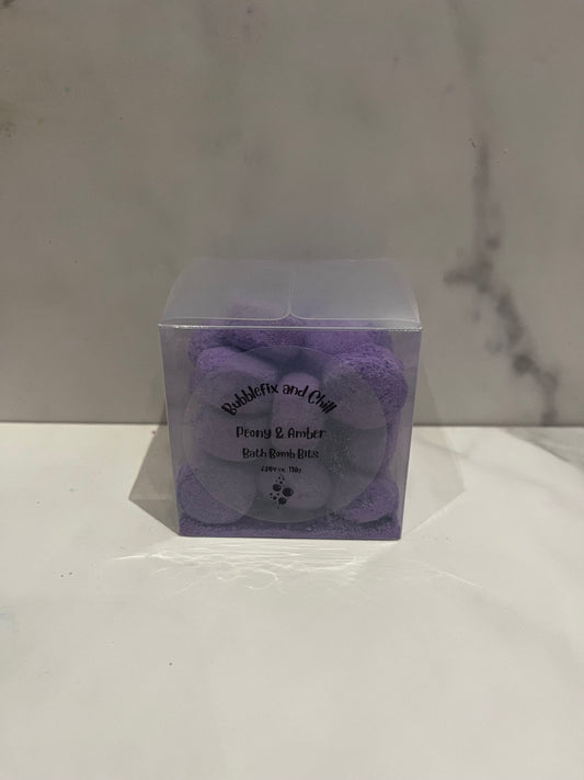 Mini Bath Bomb Bits Gift Set - Peony & Amber