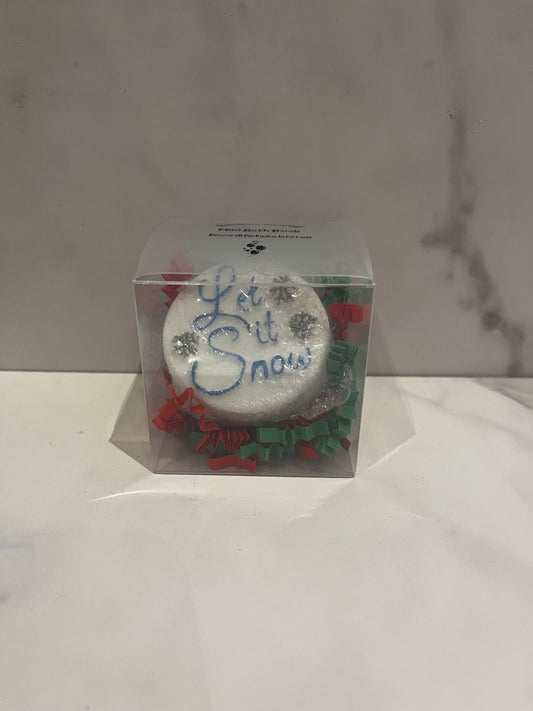 Mini Let it Snow Bath Bomb Gift