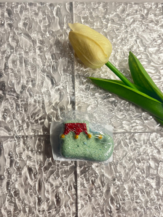 Mini Green Elf Shoe Bath Bomb