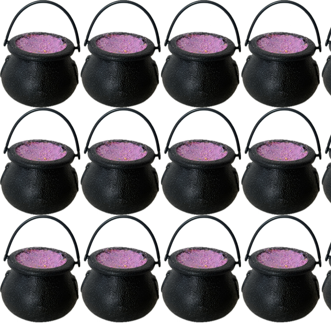 Bath Dust Cauldron - Rose & Raspberry Jam