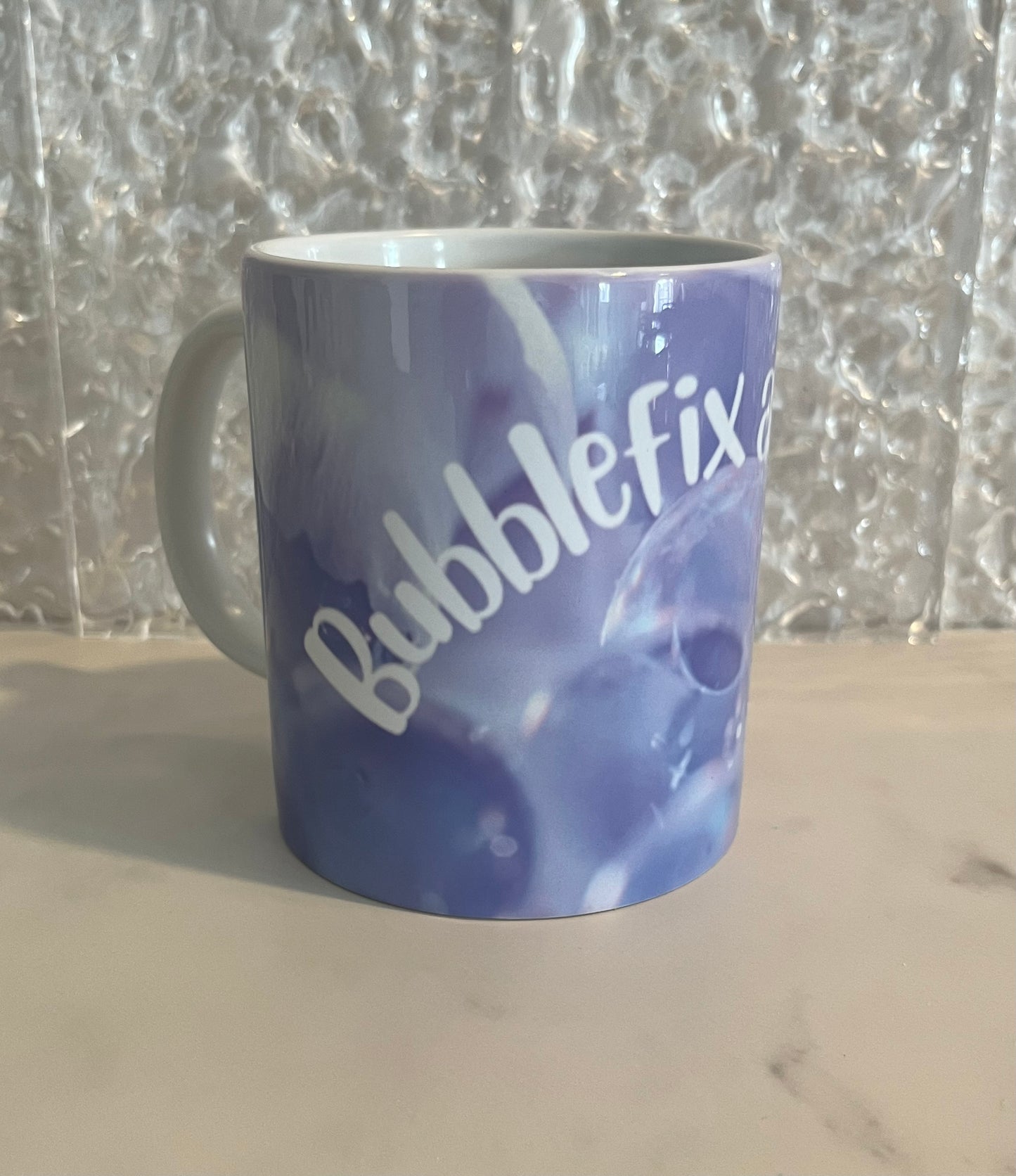 Bubblefix and Chill mug