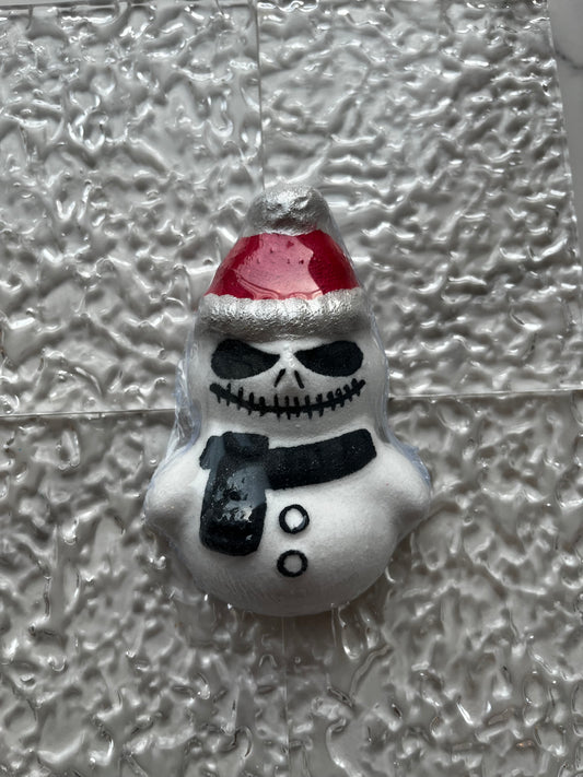 Large Scary Snowman Bath Bomb