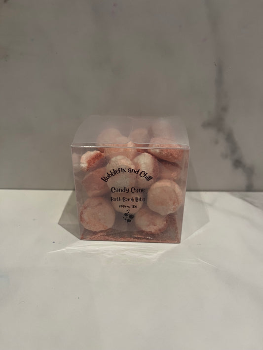 Mini Bath Bomb Bits Gift Set - Candy Cane