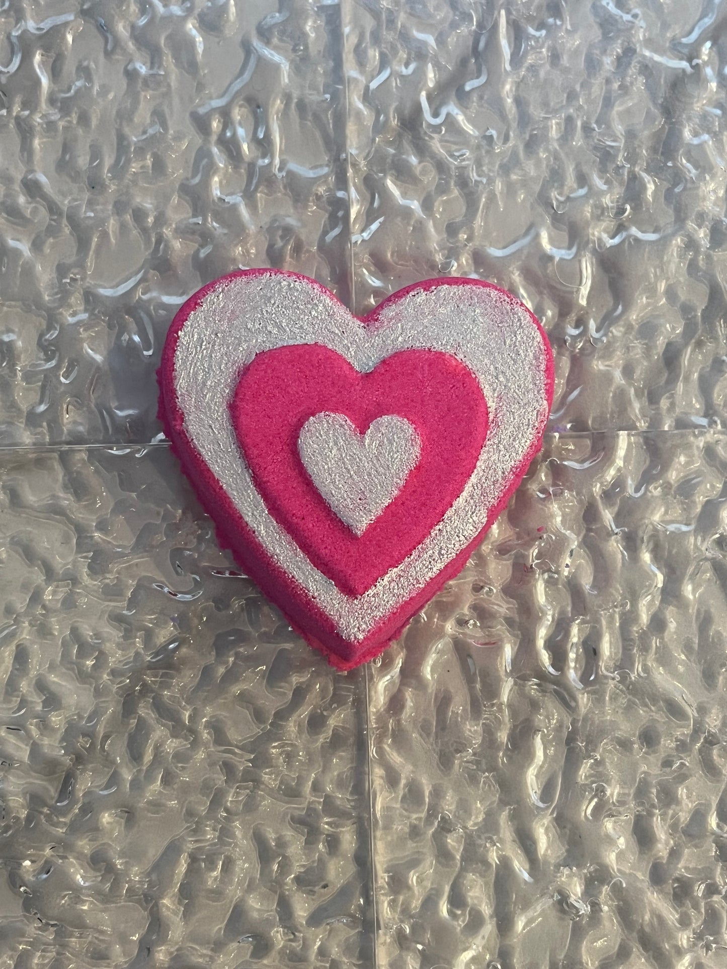 Pink Heart Bath Bomb