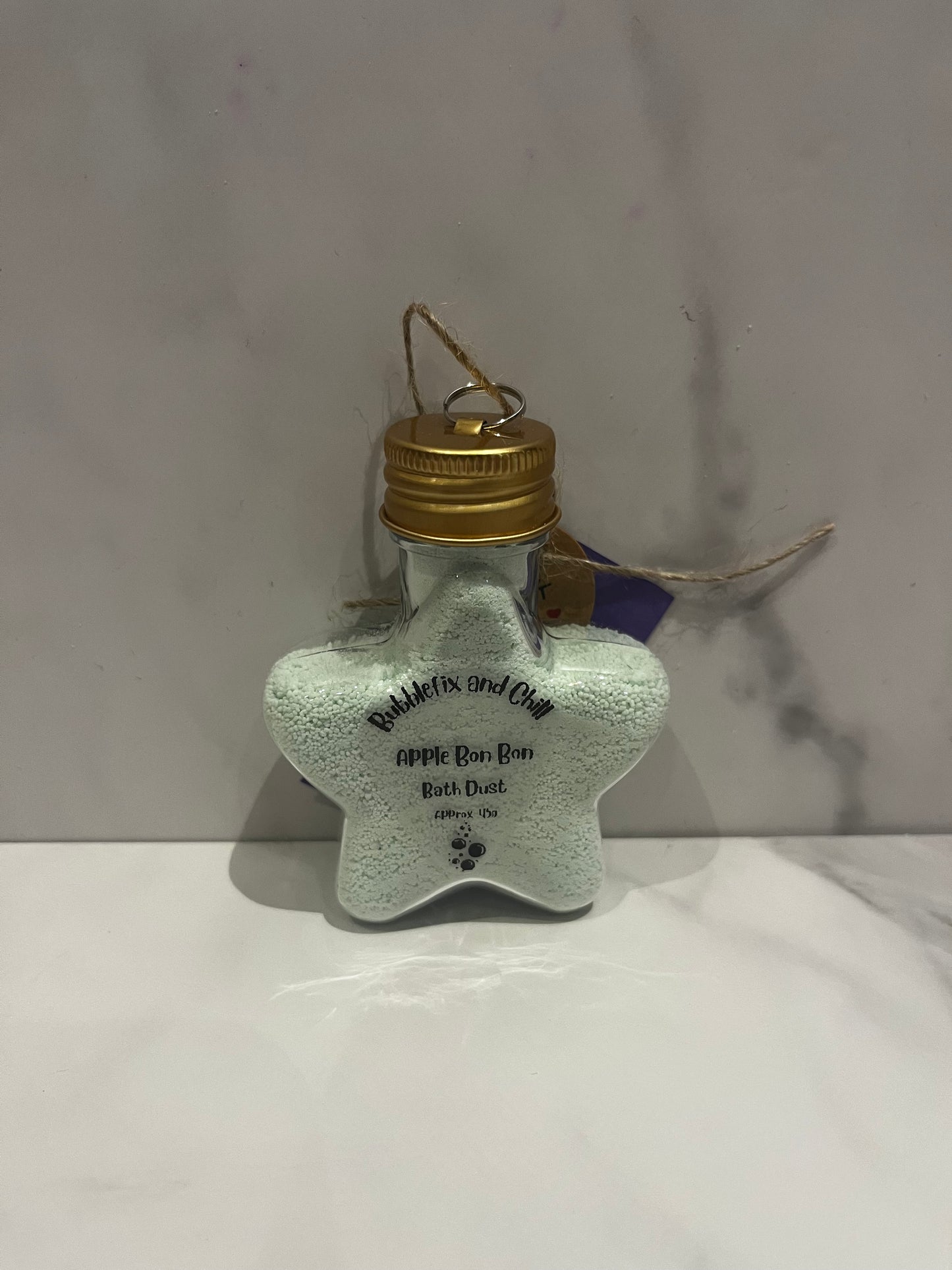 Mini Star Bath Dust - Apple Bon Bon