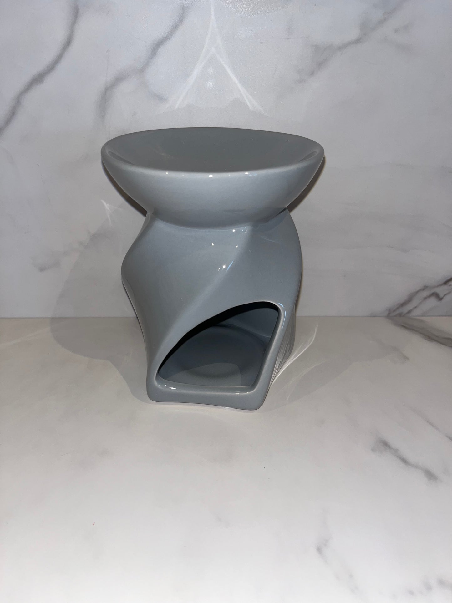 Grey Swirl Ceramic Burner