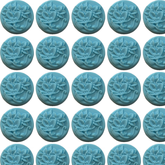 Blue Flower Soap Bar