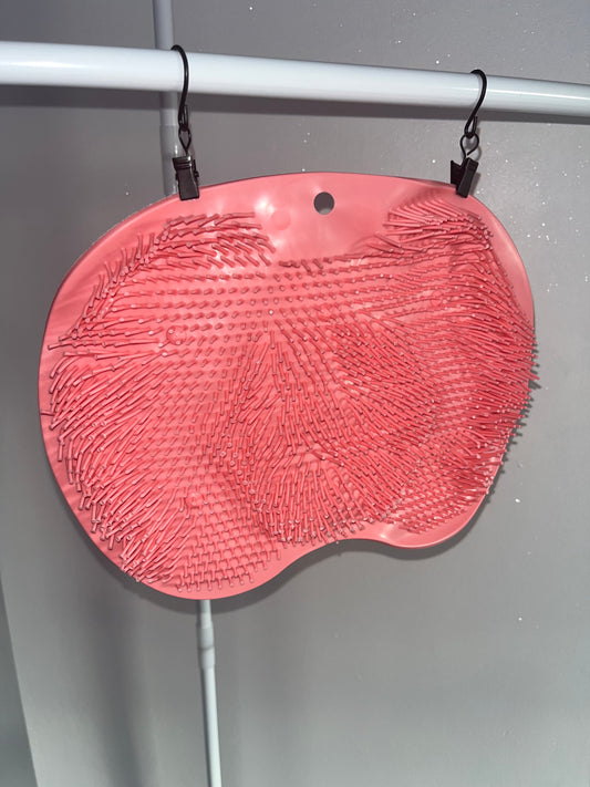 Pink Silicone Massage Mat