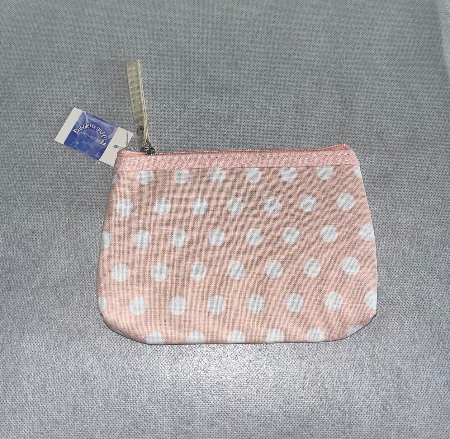 Pink Polkadot Small Bag